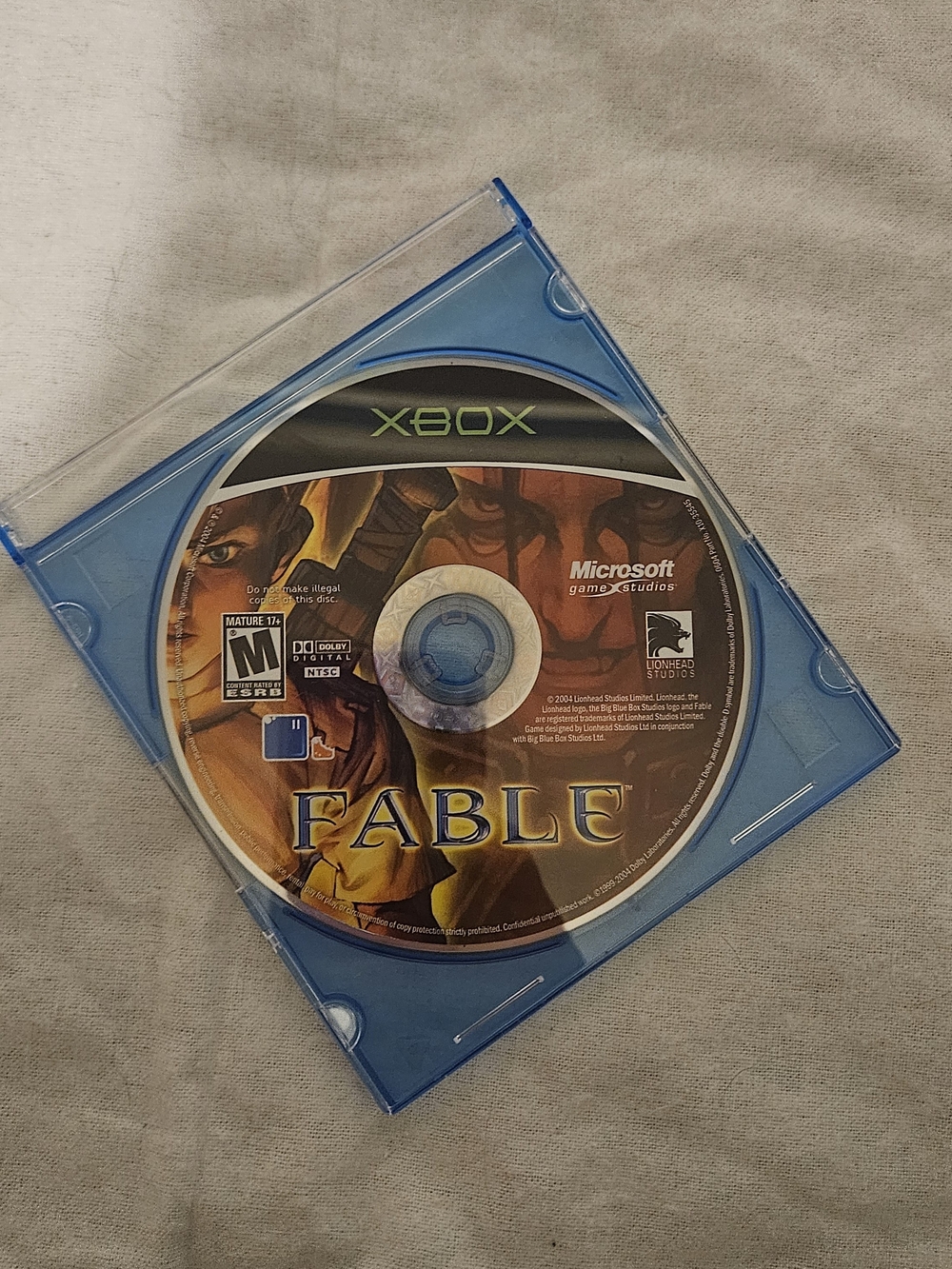 Fable Game Disc - Brown/Gold
